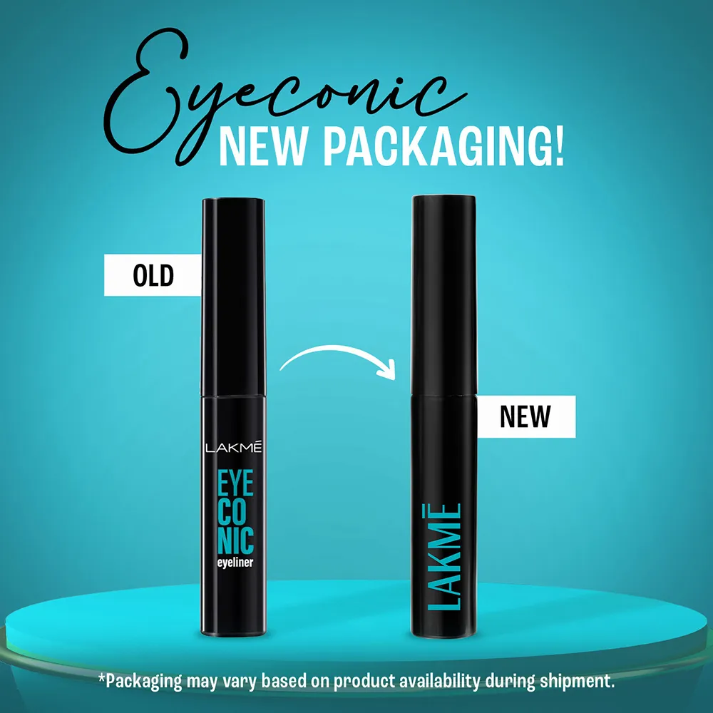 Lakme 9 to 5 Eyeconic Liquid Eyeliner | Smudgeproof |Waterproof | Lasts upto 24 Hrs | Black |4.5 ml - Image 4