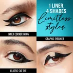 Lakme 9 to 5 Eyeconic Liquid Eyeliner | Smudgeproof |Waterproof | Lasts upto 24 Hrs | Black |4.5 ml - Image 8